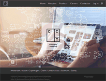 Tablet Screenshot of cct-marketing.com